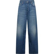 Weekday Jeans Weekday Astro Løstsiddende unisex-jeans med vide ben blå vask