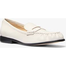 Natural - Woman Low Shoes Michael Kors Carlson Leather Loafer - Natural