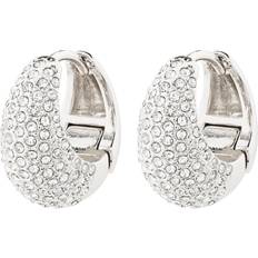 Silverpläterad Örhängen Pilgrim 11243-6003 FOCUS Crystal Earrings set