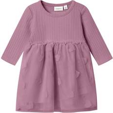 Violett Kleider Name It Kleid 'NAJAS' mauve 74