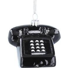 Retro Telephone Glass Tree Decoration Decorative Item