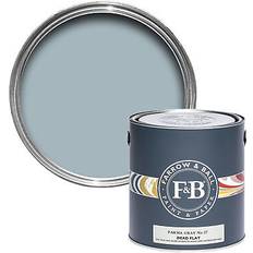 Paint Farrow & Ball 750ml f&b dead flat parma no.27 Grey 0.75L