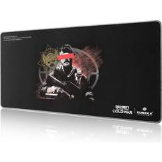 Mouse Pads EUREKA ERGONOMIC Black Ops Gaming Mouse Pad XXL Rubber Base Stitched Edges