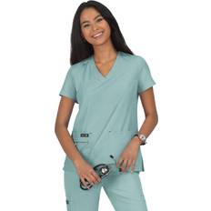 Workwear & Equipment KOI Basics 373 Women's Becca Scrub Top Heather Sage