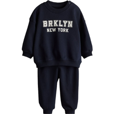 Other Sets H&M Baby's Sweatshirt Set 2-piece - Navy Blue/Brklyn