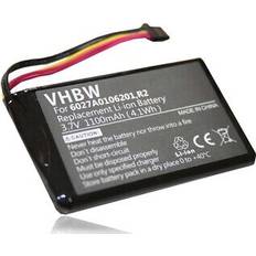 Sat Navs VHBW Akku 1100mah für tomtom 4fl50, 4pl60, go 500 2013 Weiß