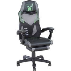 Gaming Stuhl Black Green Grey