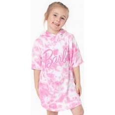 Rose Autres Ensembles Barbie 3-6 Years, Pink Girls Tie Dye Poncho