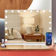 Lexent Hollywood Vanity Mirror with Bluetooth 18 Dimmable LED