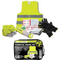 First Aid Vivo First Aid Car Travel Kit High-Vis Plasters Foil Blanket