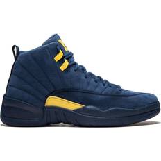 Nike Suede Trainers Nike Air Jordan 12 Retro Michigan M - College Navy/Amarillo