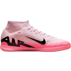 Pink - Women Soccer Shoes Nike Mercurial Superfly 9 Academy IC - Pink Foam/Black