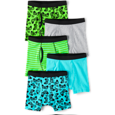 The Children's Place S Boxer Shorts The Children's Place Boys' Cotton Boxer Briefs Underwear Variety Gamer 5-Pack