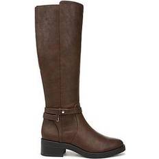 Damen - Kunstleder Hohe Stiefel Life Stride Berkley Calf Knee High Boot Dark Tan Faux Leather