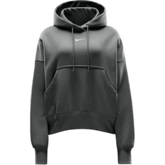 Green - Women Sweaters Nike Women's Sportswear Phoenix Fleece Over-Oversized Pullover Hoodie in Green, DQ5858-320