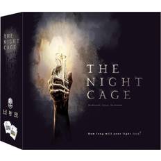 Smirk & Dagger The Night Cage, by Smirk and Dagger, a Spooky Cooperative Strategy game, 1-5 Players lost in a Dark Maze with only a Candle, Fun Horror Themed Tile