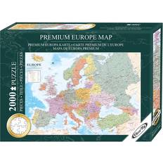 Europe map Close Up Premium Europe Map 2000 Pieces