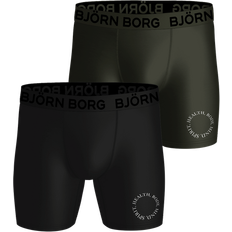 Björn Borg Boxer 2-pack performance black green