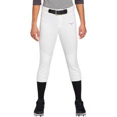 Mizuno softball pants Mizuno Women's Belted Stretch Softball Pant - White