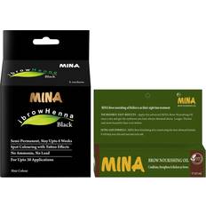 Black Eyebrow & Eyelash Tints MINA Brow Nourishing Oil Black