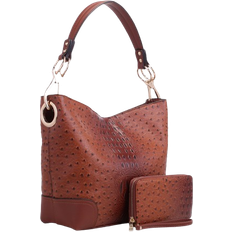 MKF Collection Hobo Bag Set - Brown