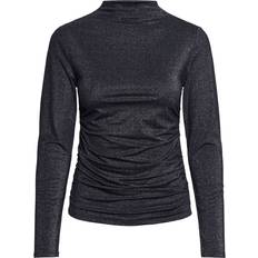 Pieces dame top PCMONICA Black Silver