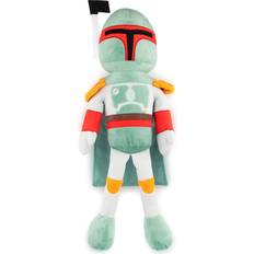 Star Wars Soft Toys Jay Franco Star Wars Boba Fett Stuffed Pillow Buddy Super Soft Polyester Microfiber, 24 inch Official Star Wars Product