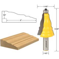 Yonico Precision Bits, Door & Window Casing Router Bit 1/2 Shank 16123