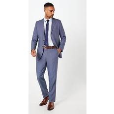 Burton W29 Byxor Burton Navy Birdseye Tailored Trouser 34S