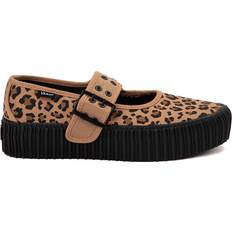 40 - Unisex Ballerinas Vans Mary Jane Creeper - Grunge Core Leopard