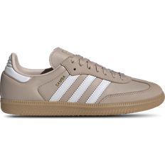 Beige - Men Shoes Adidas Samba OG - Wonder Taupe/Cloud White/Gold Metallic