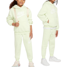 Children's Clothing Nike Little Kid's Sportswear Club Fleece Hoodie Set - Lime Ice (86L135-E2I)