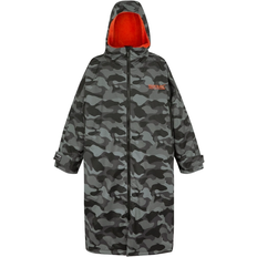 Changing Robe - Grey/Black Camo