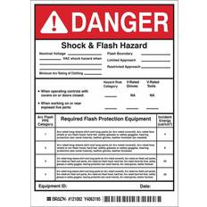 Labels Brady 121082 Arc Flash Protection Label 5-pack