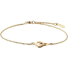 Mini Twosome Bracelet - Gold