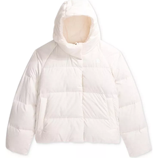 The North Face Kid's North Down Hooded Jacket - White Dune