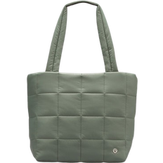 Laptop/Tablet Compartment Totes & Shopping Bags Lululemon Quilted Grid Tote Bag 12L - Grey Eucalyptus