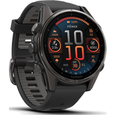 Garmin Wearables Garmin Fenix 8 43mm Sapphire with Silicone Band