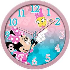 Kunststoff Wanduhren Kids Licencing Wanduhr Minnie Mouse