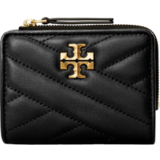 Tory Burch Kira Chevron Bi Fold Wallet - Black