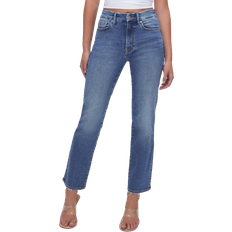 Good American Always Fits Good Legs Straight Jeans - Indigo