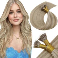 Stick Hair Extensions LaaVoo Nano Ring Hair Extension 20 inch 2-Nano-B-#16/22 2-pack