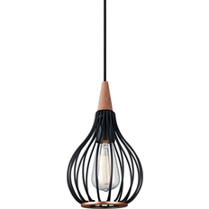 Halo Design Drops Small Black Pendant Lamp 17cm