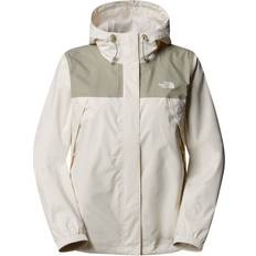 Blanco - Mujer Ropa de abrigo The North Face Women’s Antora Jacket - White Dune/Clay Grey