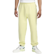 Nike Men's Solo Swoosh Fleece Pants - Luminous Green/White