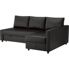 Hjørnesofaer Ikea FRIHETEN Bomstad Black Sofa 230cm