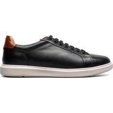 Low Shoes Florsheim Social Lace To Toe - Black w/White