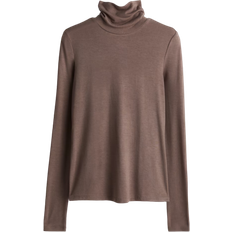 H&M Turtleneck Sweaters H&M Turtleneck Top - Brown