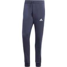 XXS Pants Adidas Essentials Fleece 3 Stripes Tapered Cuff Pants - Legend Ink