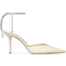 Jimmy Choo Saeda 85 Patent Leather - Linen